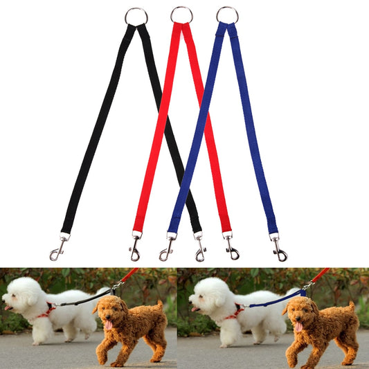 Nylon Dog Coupler Walking Leash