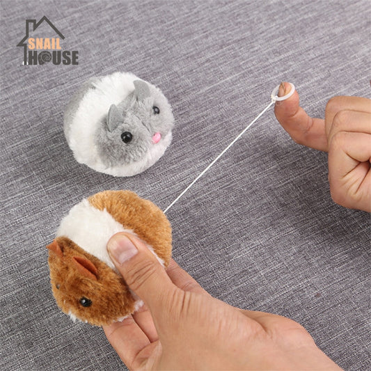 Pull Cord Interactive mouse cat toy